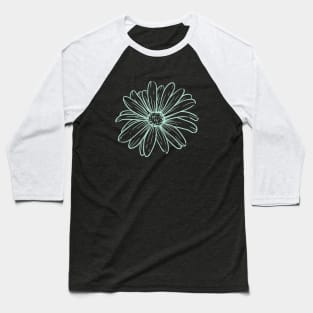 Daisy Flower Baseball T-Shirt